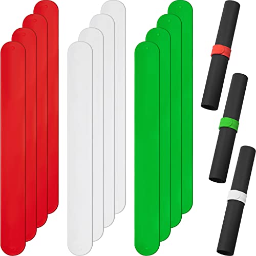 Silicone Wrapping Paper Roll Holder Slap Bands Set, 1x9 Inch Storage
