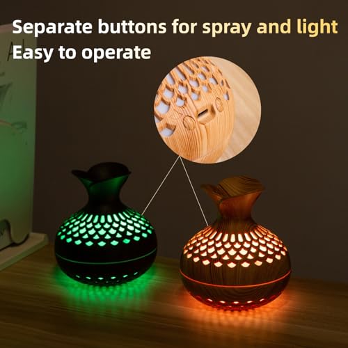 Mini USB Flower Humidifier 300ml Desktop Desk Air Humidifier