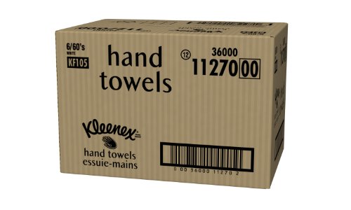 Soft Disposable Paper Hand Towels, Unscented - 60 Count (Pack of 6)