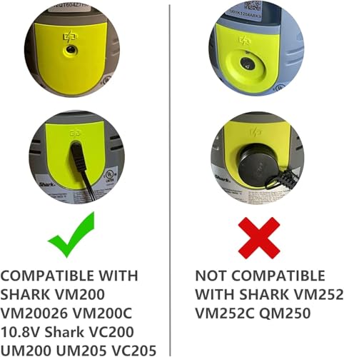 10.8V Vacuum Mop Replacement Charger for VM200 VM190 Series (Pre-2025)