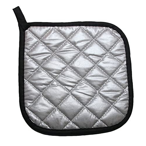5-Piece Cotton Pot Holder Set, 8x8 Inch Heat-Resistant Kitchen Hot Pads