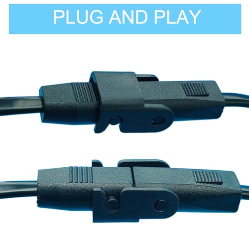 6.5ft 2-Pin Y-Splitter Power Cable for Electric Recliner and Lift Chairs