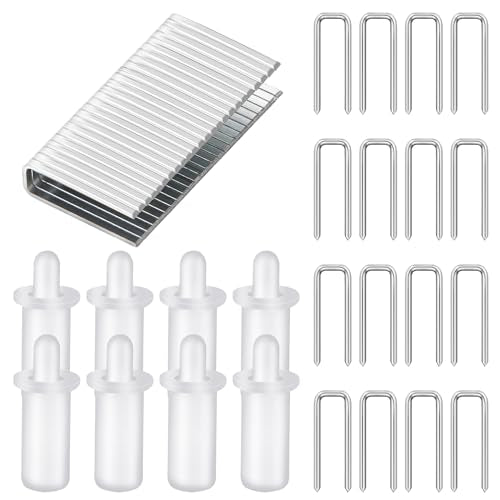 40-Piece Plantation Shutter Repair Kit with Louver Staples and Pins