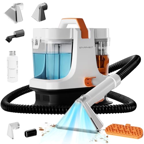 Starrybot Portable Upholstery & Carpet Cleaner Machine with 18Kpa Suction