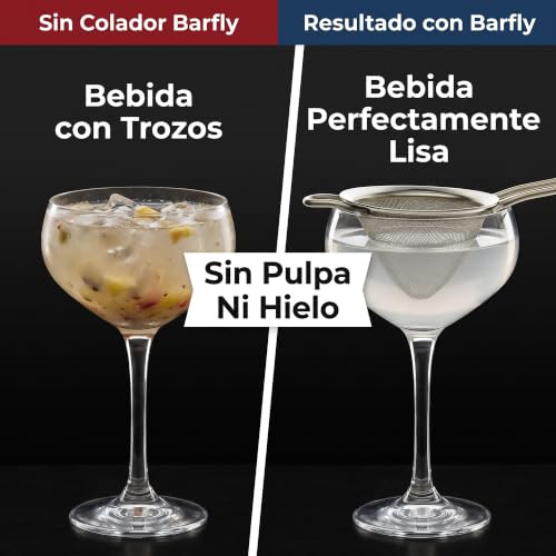 Barfly Fine Mesh Cocktail Strainer Stainless - Barware Essential
