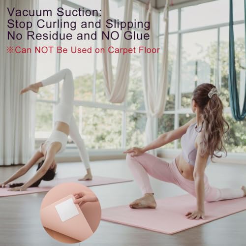 8-Pack Anti-Slip Rug Grippers for Hardwood Floors, Washable Carpet Pad