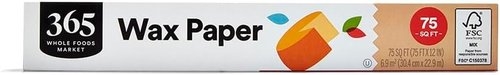 365 by Whole Foods Market - Eco-Friendly Wax Paper | 75 Sq Ft for Food Storage & Wrapping