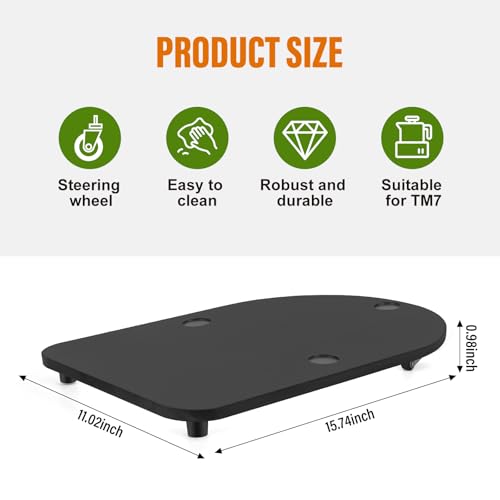 Bamboo Sliding Tray for Kitchen Appliance with Smooth-Glide Wheels