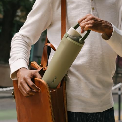 Insulated Stainless Steel Water Bottle 30 oz Denim
