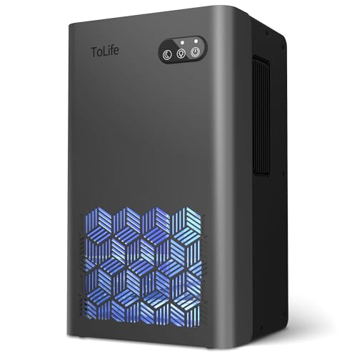 ToLife Portable Dehumidifier 95 oz Tank for Home Bedroom and Basement