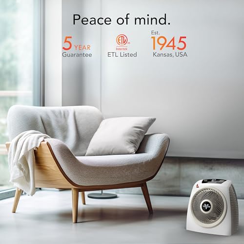 Whole Room Electric Space Heater with Auto Climate and Digital Display