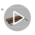 Queen Platform Bed Frame with LED Lights, Storage Headboard & USB Charging