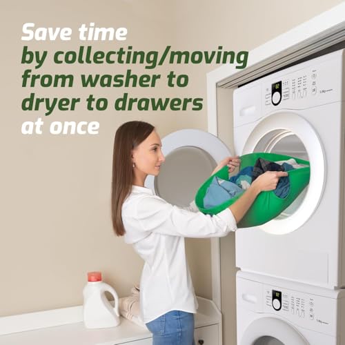 Large Collapsible Laundry Basket for Front Loading Washer and Dryer