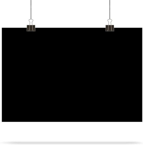 Jiposuhoe Customizable Poster - Personalized Art Print for Home & Office Decor | 11.8" x 17.7" Pure Black