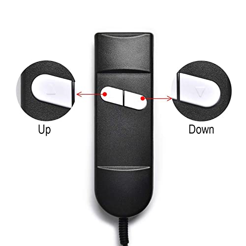 5-Pin 2-Button Power Recliner Remote Replacement Lift Chair Controller