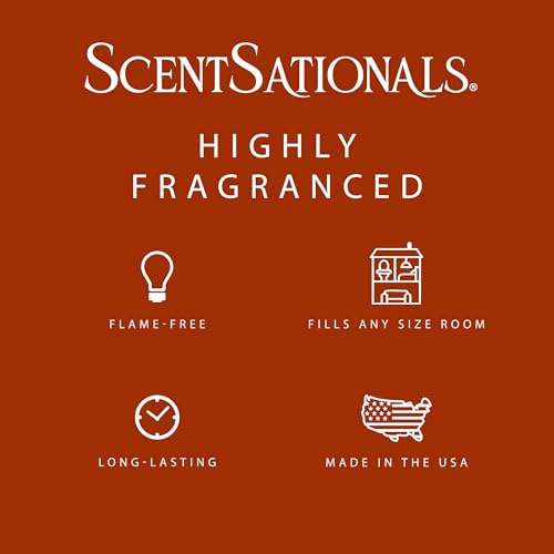 Pumpkin Spice Scented Wax Melts - 24 Cubes, Cinnamon & Clove Fragrance