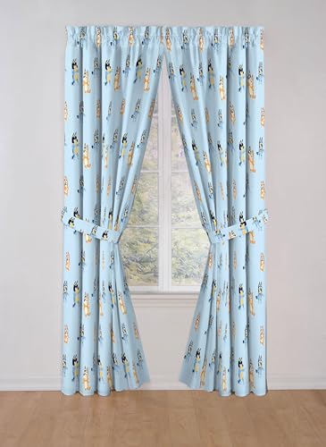 Bluey Blackout Curtains for Kids Bedroom - 42" x 84" Set of 2