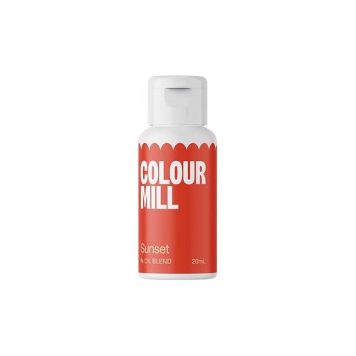 Colour Mill Oil-Based Food Coloring - Sunset Shade, 20 Milliliters for Vibrant Baking