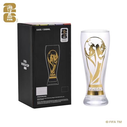 2026 World Cup Edition 11oz Pilsner Beer Glass | Durable Soccer Fan Gift