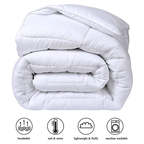 COHOME Queen Cooling Comforter Duvet Insert - All-Season Down Alternative