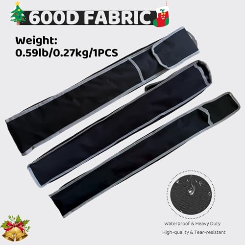 Wrapping Paper Storage Bag 31 Inch Gift Wrap Organizer with Pocket