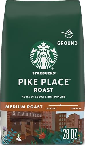 Pike Place Medium Roast Ground Coffee, 100% Arabica Blend - 28 oz Bag