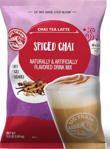 Spiced Chai Tea Latte Beverage Mix 3.5 Pound Powder