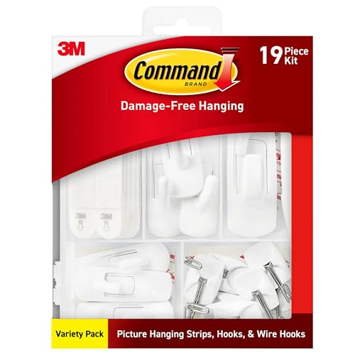 Command Variety Pack Picture Hanging Strips and Utility Hooks Kit