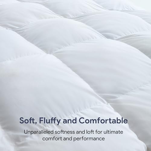 Maple&Stone Queen Feather Down Comforter - All-Season Duvet Insert