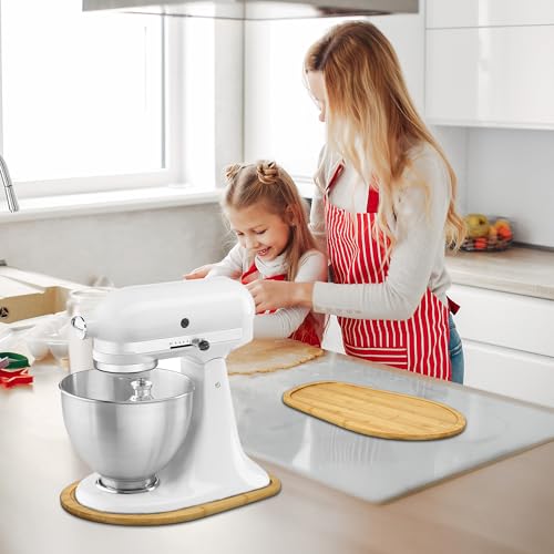 Bamboo Mixer Slider Mat for 4.5-5 Qt Tilt-Head Stand Mixers
