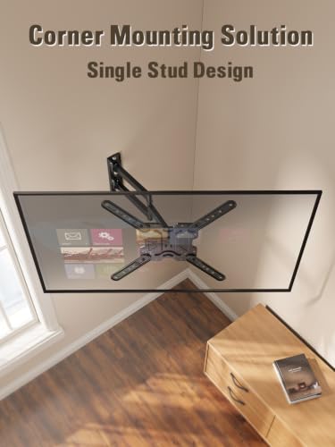 Full Motion TV Wall Mount for 26-60 Inch TVs - Articulating Swivel & Tilt