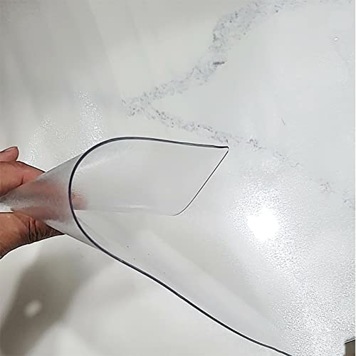 Clear PVC Floor Protector Mat - Heavy Duty Waterproof Vinyl Carpet Runner