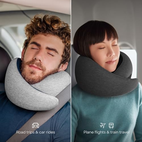 Ostrichpillow Go Memory Foam Travel Pillow - 360° Ergonomic Neck Support