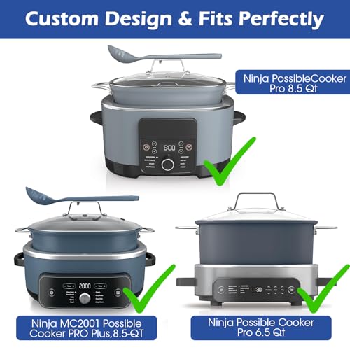 Heat-Resistant Silicone Lid Handle Cover for Slow Cookers
