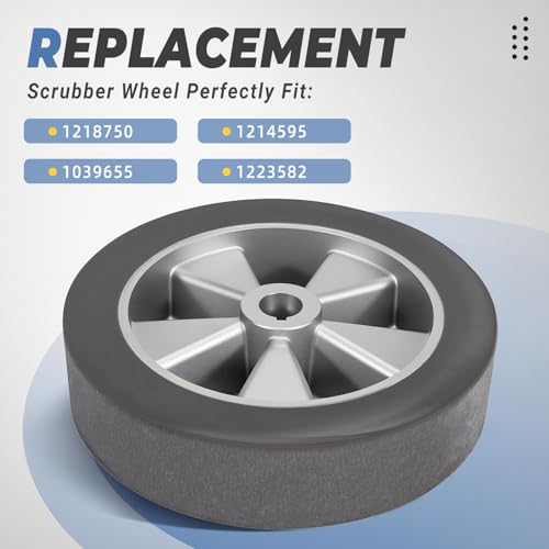 Ytrica 198mm Tapered Scrubber Wheel for Tennant T3+ Nobles SpeedScrub 17-24