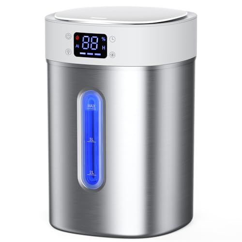 Stainless Steel 4L Ultrasonic Cool Mist Humidifier for Large Room