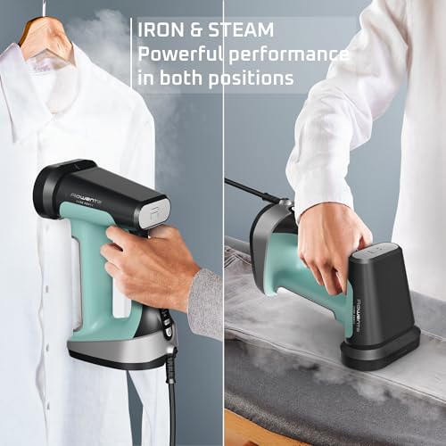 Rowenta Pure Force 2-in-1 Clothes Steamer & Iron 1875W Green DR8822