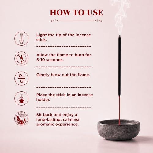 Citronella Incense Sticks - 120 Count Bulk Pack