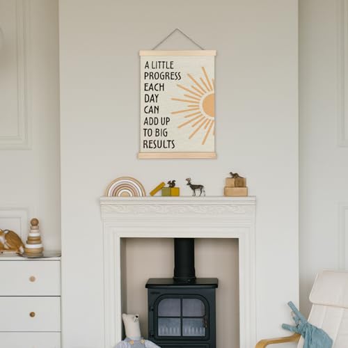 Positive Affirmations Wall Art Inspirational Quote Hanging Sign 12x16