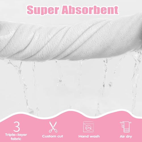 2-Pack Microfiber Bath Towels, Ultra Soft Quick Dry Towel Set (27x54 Inches)