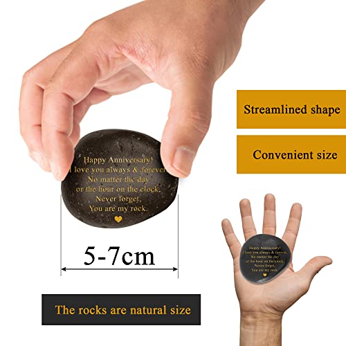You Are My Rock Decorative Anniversary Stone Keepsake Gift