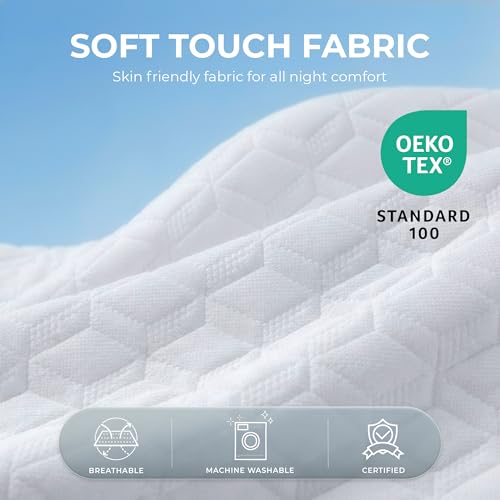 Twin 6 Inch Cooling Gel Memory Foam Mattress - Pressure Relief Bed in a Box