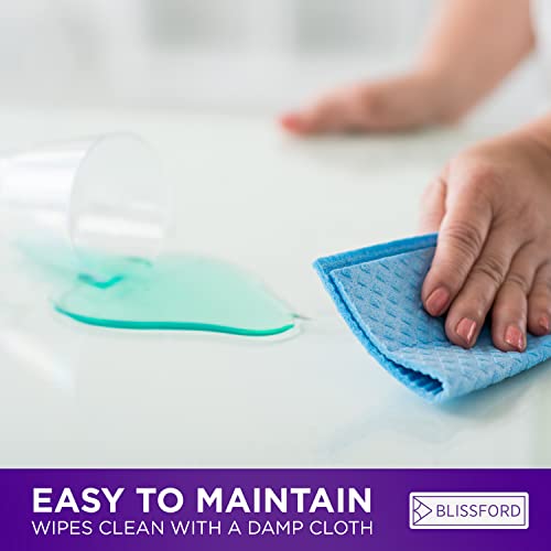 BLISSFORD Queen Waterproof Mattress Protector - Heavy Duty Fitted Vinyl Cover