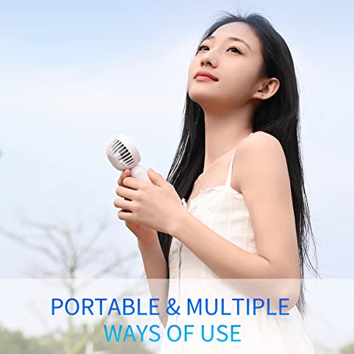 Mini Portable Handheld Fan 3 Pack USB Rechargeable Battery Operated Small