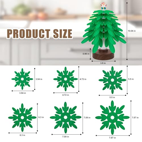 Silicone Tree Trivets Set for Hot Pots & Pans with RGB Mood Lighting