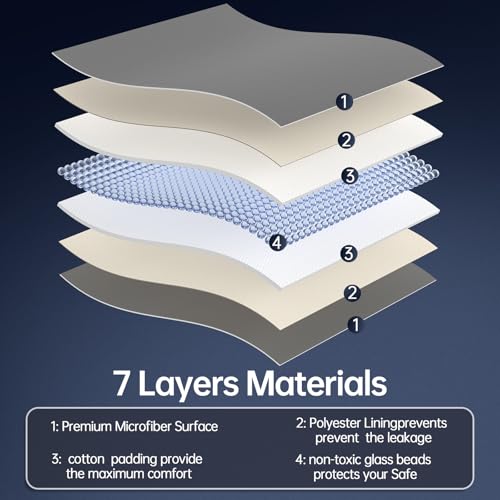 Breathable Cotton Weighted Blanket for Adults - 15 lbs Queen