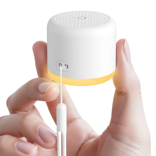 Portable White Noise Machine with Night Light & 18 Soothing Sounds for Sleep