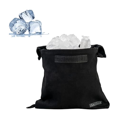 A Bar Above XL Black Reusable Lewis Ice Bag for Crushed Ice - Bar Tool