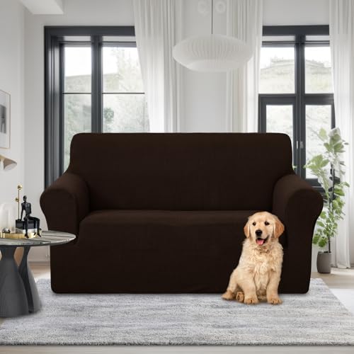 Stretch Loveseat Cover - Washable Pet Friendly Sofa Slipcover