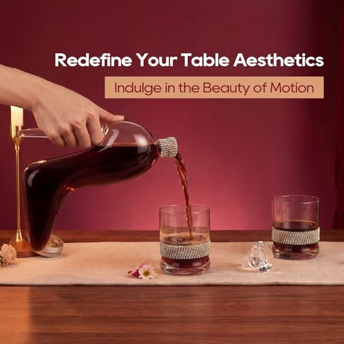 High Heel Whiskey Decanter Set 750ml with 2x350ml Glasses – Glass Shoe Gift